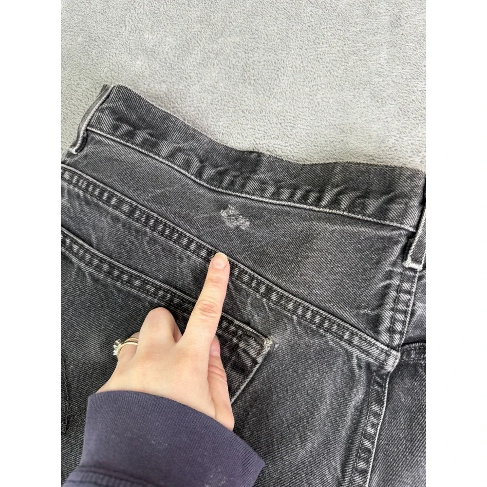 Vintage Y2K Levi's 505 Regular Fit Straight Jeans Men's Size 42X30 Black
